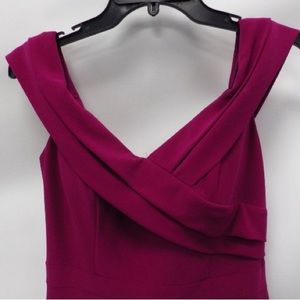 NWT Aqua Off the Shoulder Evening Gown